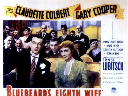 La Huitième femme de Barbe Bleue : Photo Claudette Colbert, Ernst Lubitsch, Gary Cooper