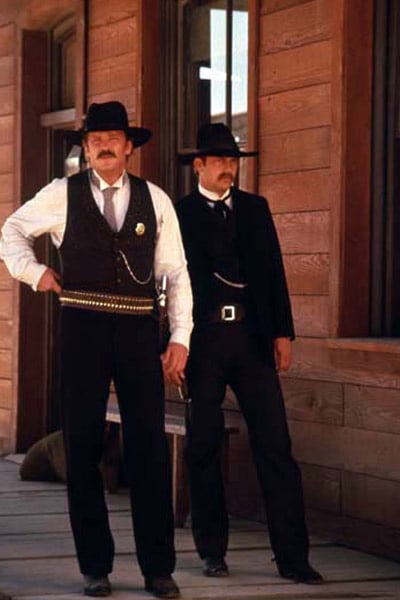 Wyatt Earp : Photo Lawrence Kasdan, Kevin Costner, Michael Madsen