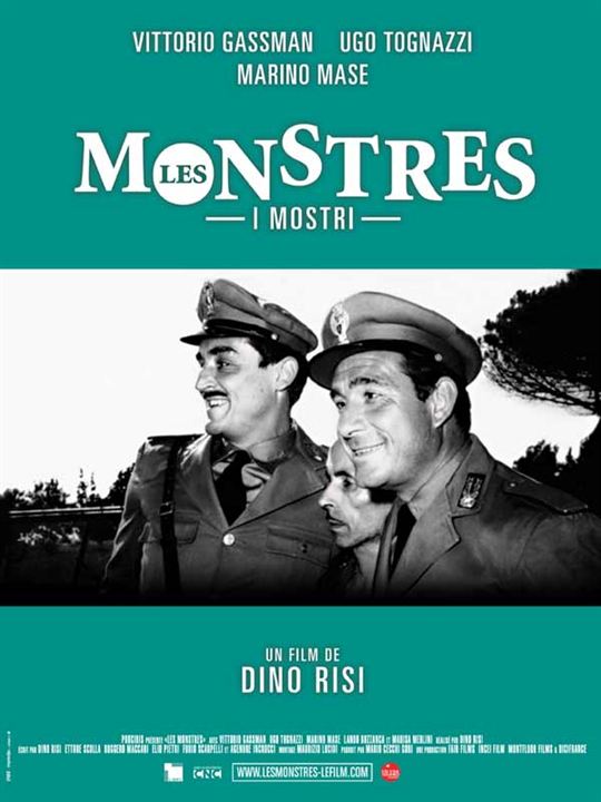 Les Monstres : Affiche Dino Risi