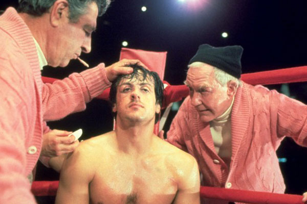 Rocky : Photo Sylvester Stallone, John G. Avildsen, Burgess Meredith
