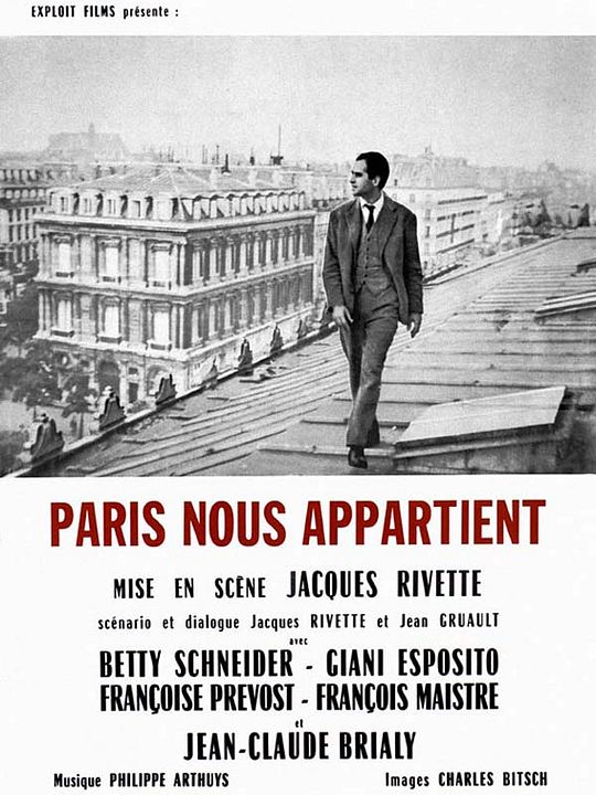 Paris nous appartient : Affiche