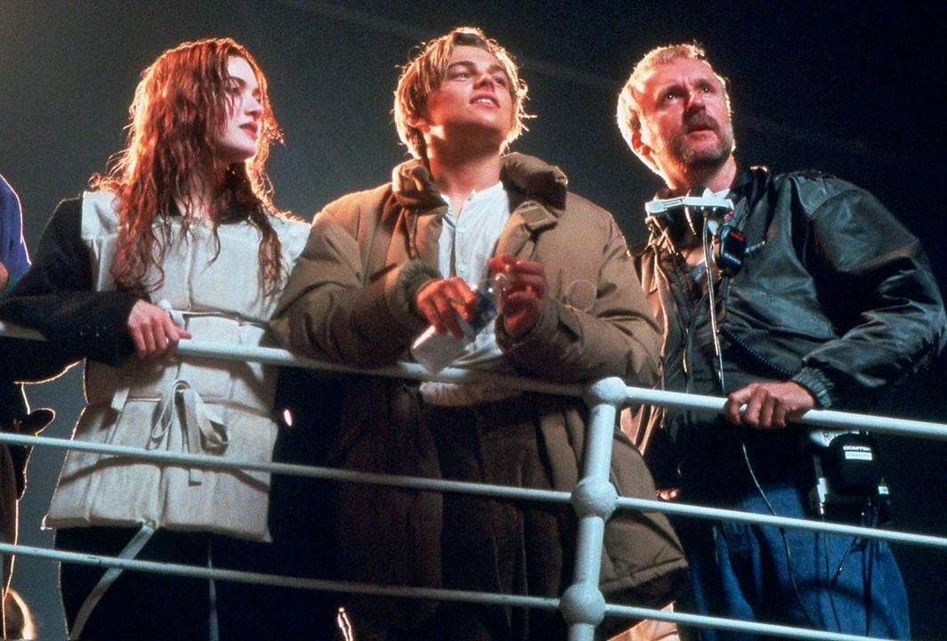 Titanic : Photo James Cameron, Leonardo DiCaprio, Kate Winslet