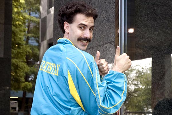 Borat, leçons culturelles sur l'Amérique au profit glorieuse nation Kazakhstan : Photo Sacha Baron Cohen, Larry Charles