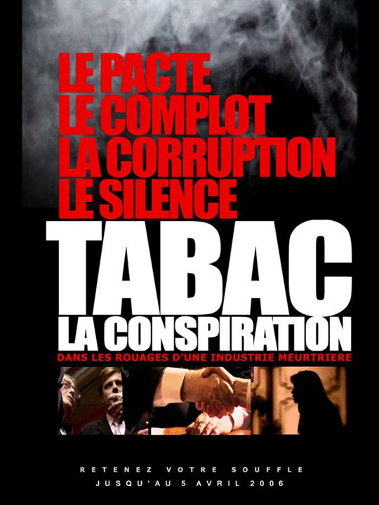 Tabac, la conspiration : Affiche