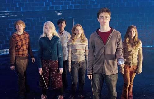 Harry Potter et l'Ordre du Phénix : Photo David Yates, Evanna Lynch, Daniel Radcliffe, Emma Watson, Rupert Grint