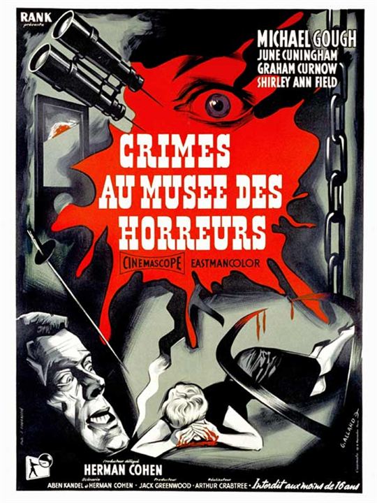 Crimes au Musee des Horreurs : Affiche Arthur Crabtree