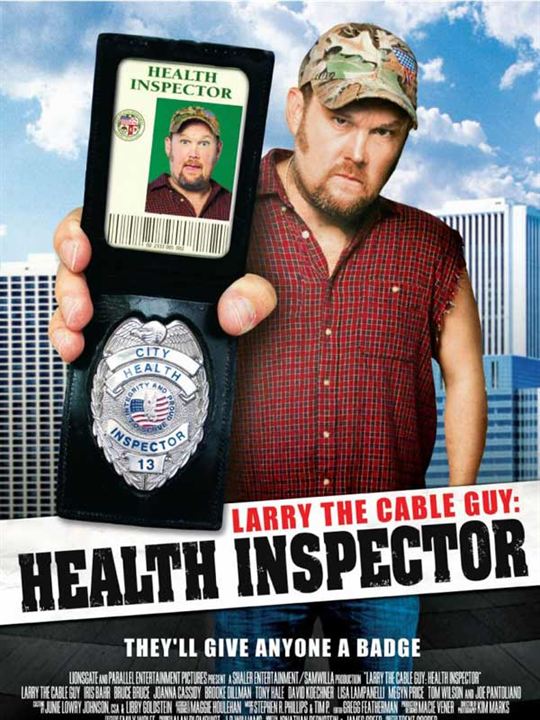 Larry the Cable Guy: Health Inspector : Affiche