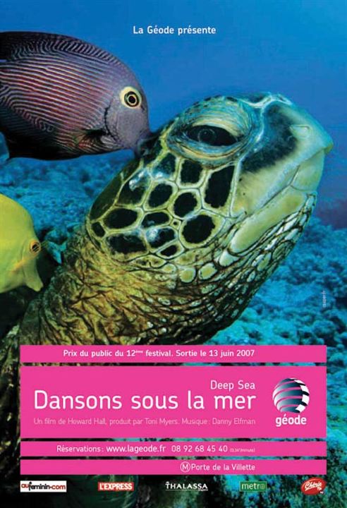 Deep Sea dansons sous la mer : Affiche Howard Hall