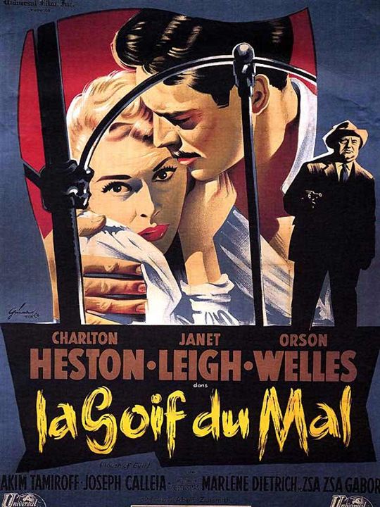 La Soif du mal : Affiche Orson Welles