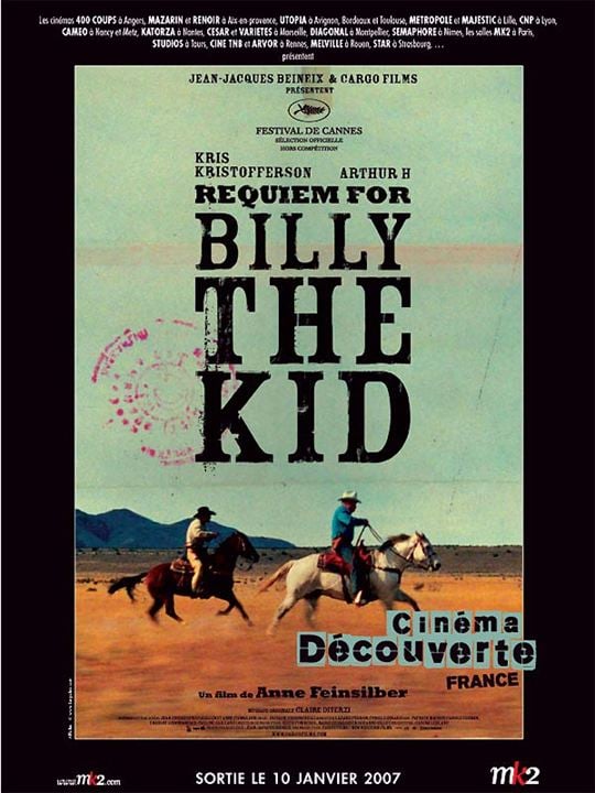 Requiem for Billy The Kid : Affiche Anne Feinsilber