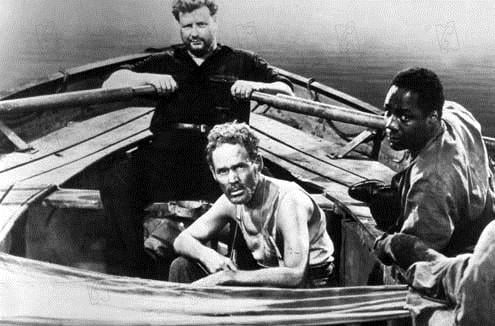 Lifeboat : Photo Alfred Hitchcock, Canada Lee, Walter Slezak, Henry Hull