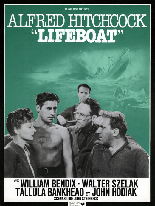 Lifeboat : Photo Alfred Hitchcock