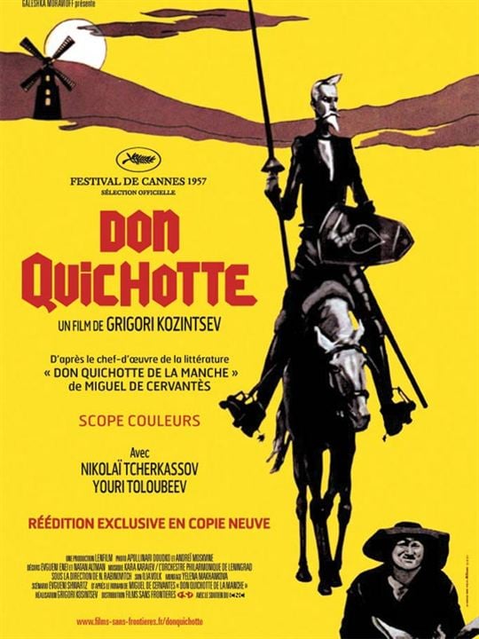 Don Quichotte : Affiche Grigoriy Kozintsev