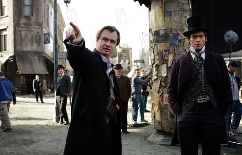 Le Prestige : Photo Hugh Jackman, Christopher Nolan