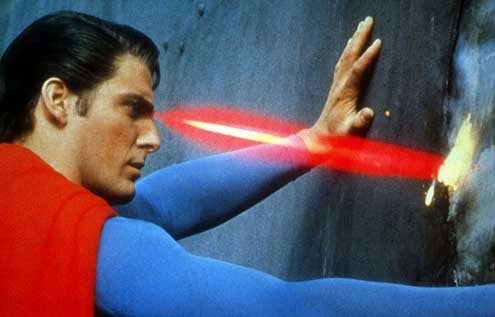 Superman II : Photo Richard Lester, Christopher Reeve