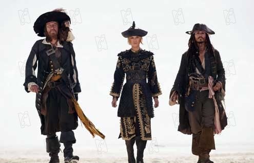 Pirates des Caraïbes : Jusqu'au Bout du Monde : Photo Gore Verbinski, Johnny Depp, Geoffrey Rush, Keira Knightley