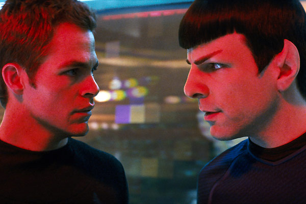 Star Trek : Photo Zachary Quinto, Chris Pine