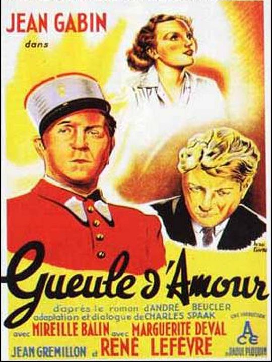 Gueule d'amour : Affiche