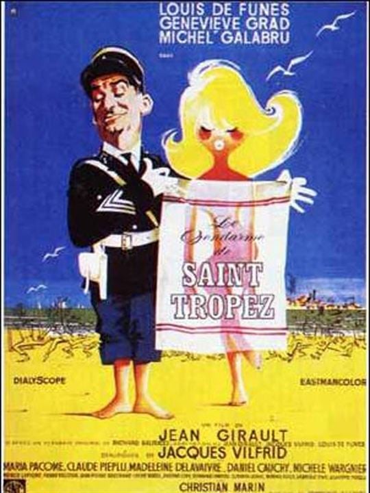 Affiche Du Film Le Gendarme De Saint Tropez Photo 2 Sur 2 Allocine