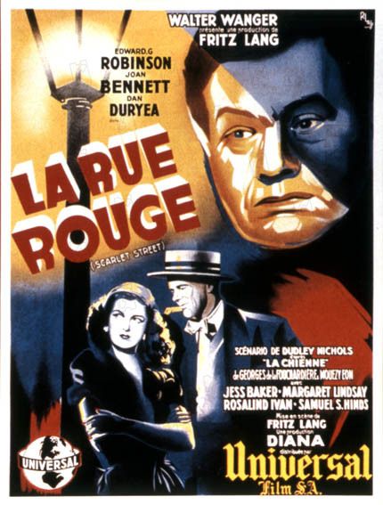 La Rue rouge : Affiche