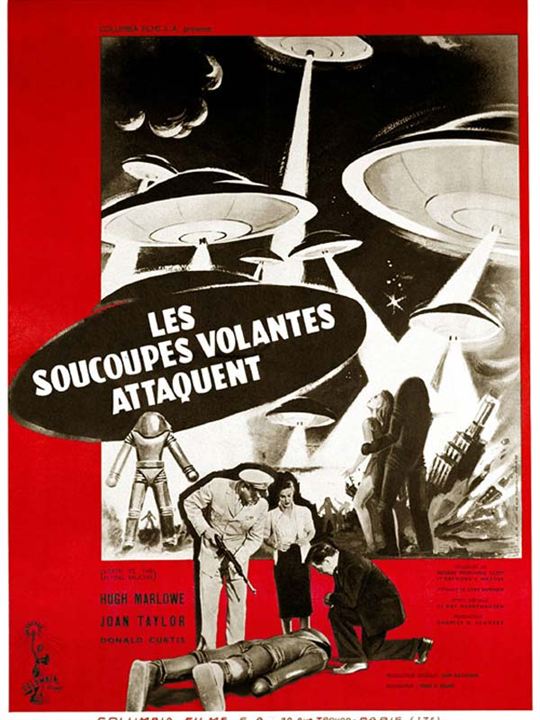 Les Soucoupes volantes attaquent : Affiche Fred F. Sears