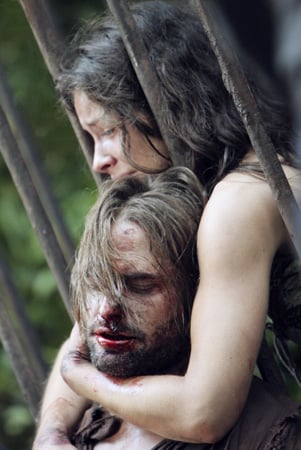 Photo Evangeline Lilly, Josh Holloway