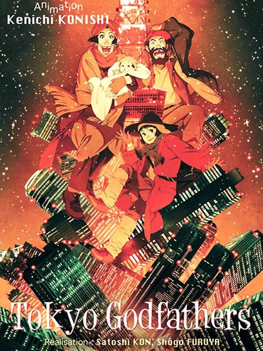 Tokyo Godfathers : Affiche