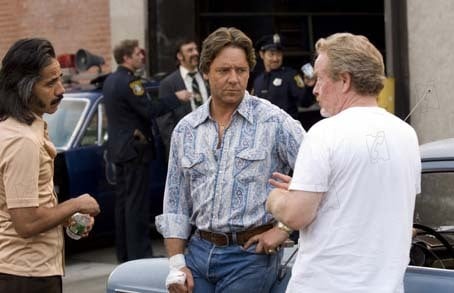 American Gangster : Photo John Ortiz, Ridley Scott, Russell Crowe