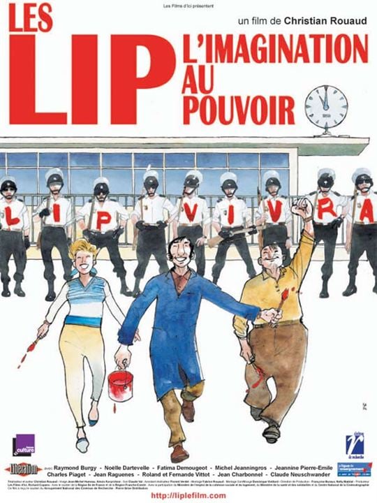Les LIP, l'imagination au pouvoir : Affiche Christian Rouaud