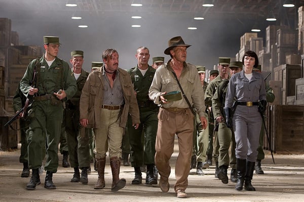 Indiana Jones et le Royaume du Crâne de Cristal : Photo Cate Blanchett, Ray Winstone, Harrison Ford