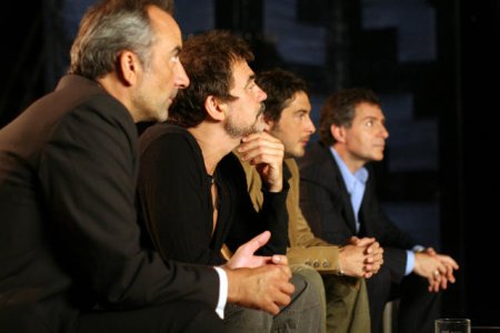 Photo Laurent Olmedo, Stéphan Guérin-Tillié, Antoine Duléry, Olivier Marchal