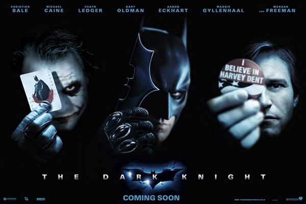 The Dark Knight, Le Chevalier Noir : Affiche