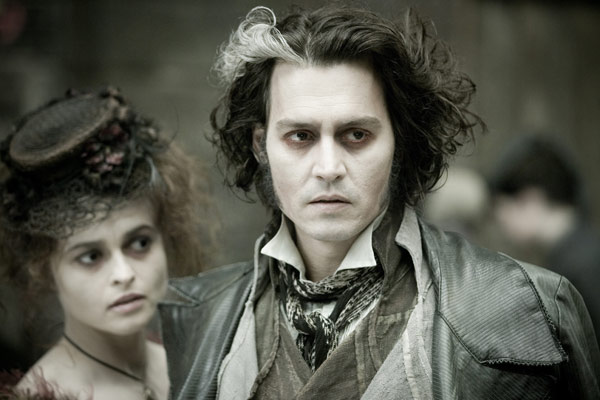 Sweeney Todd, le diabolique barbier de Fleet Street : Photo Helena Bonham Carter, Johnny Depp