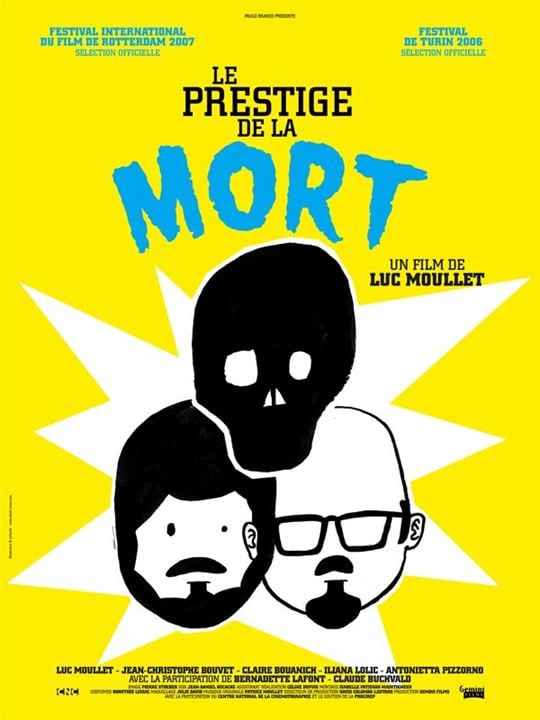 Le Prestige de la mort : Affiche Luc Moullet