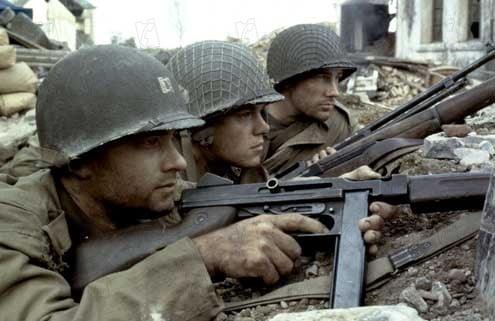 Il faut sauver le soldat Ryan : Photo Edward Burns, Steven Spielberg, Matt Damon, Tom Hanks
