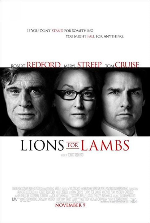 Lions et agneaux : Affiche