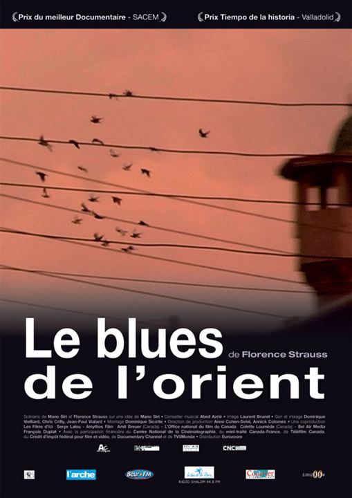 Le Blues de l'Orient : Affiche Florence Strauss