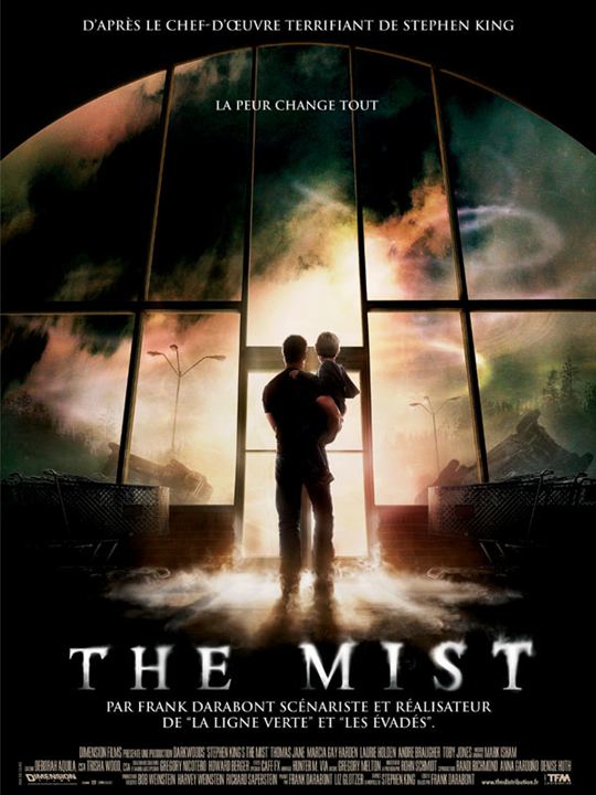 The Mist : Affiche Stephen King, Thomas Jane