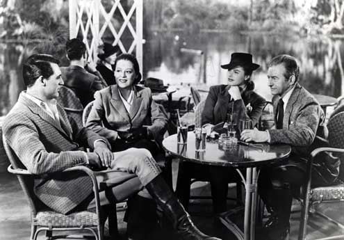 Les Enchaînés : Photo Cary Grant, Alfred Hitchcock, Ingrid Bergman, Claude Rains