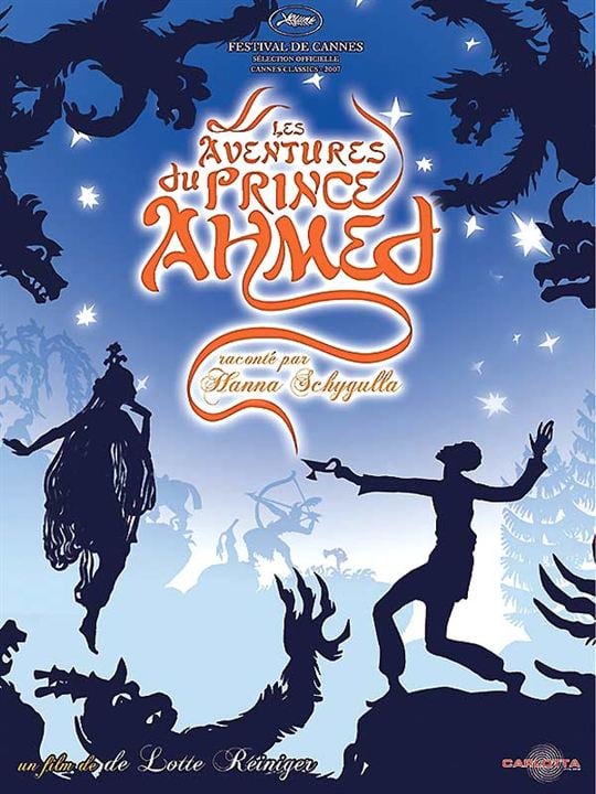 Les Aventures du prince Ahmed : Affiche Lotte Reiniger