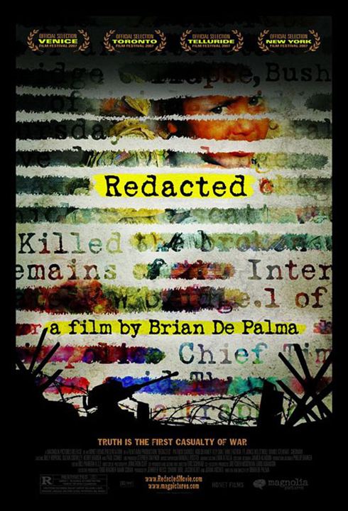 Redacted : Affiche