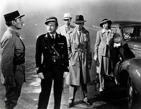 Casablanca : Photo Ingrid Bergman, Michael Curtiz, Claude Rains, Paul Henreid, Humphrey Bogart