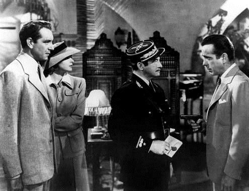 Casablanca : Photo Humphrey Bogart, Ingrid Bergman, Michael Curtiz, Claude Rains