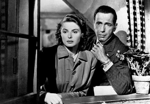 Casablanca : Photo Humphrey Bogart, Ingrid Bergman, Michael Curtiz