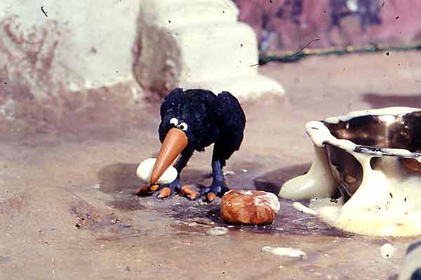 Le Corbeau et un drôle de moineau : Photo Abdollah Alimorad, Mohammad Ali Soleymanzadeh