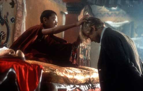 Sept ans au Tibet : Photo Jean-Jacques Annaud, Brad Pitt