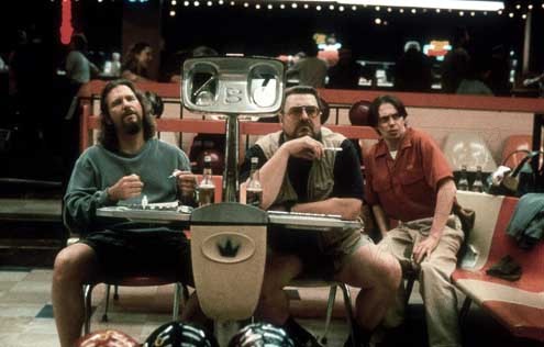 The Big Lebowski : Photo Joel Coen, Jeff Bridges, Steve Buscemi, John Goodman