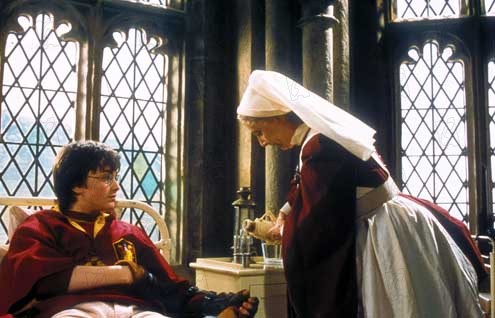 Harry Potter et la chambre des secrets : Photo Daniel Radcliffe, Chris Columbus