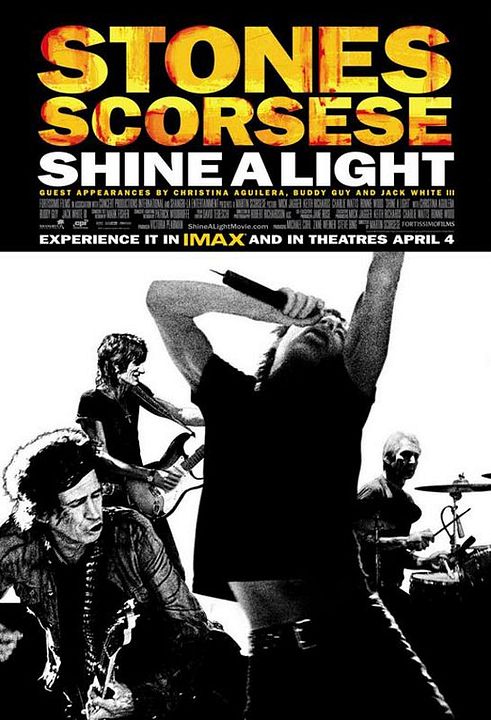 Shine a Light : Affiche Ron Wood, Charlie Watts