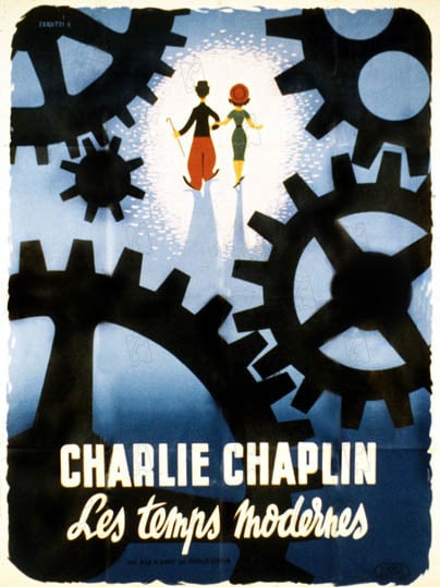 Les Temps modernes : Photo Charles Chaplin